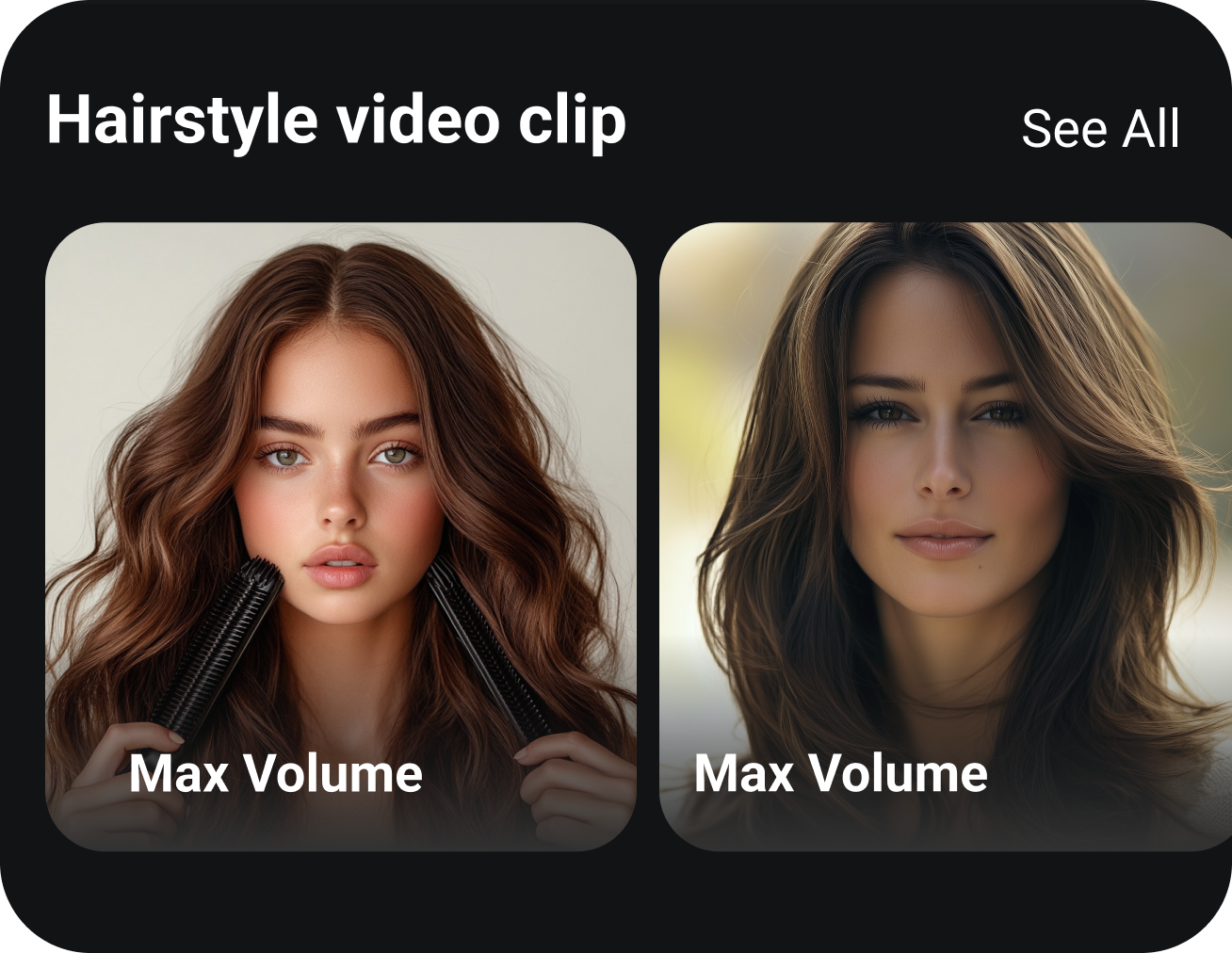 hair style video clip